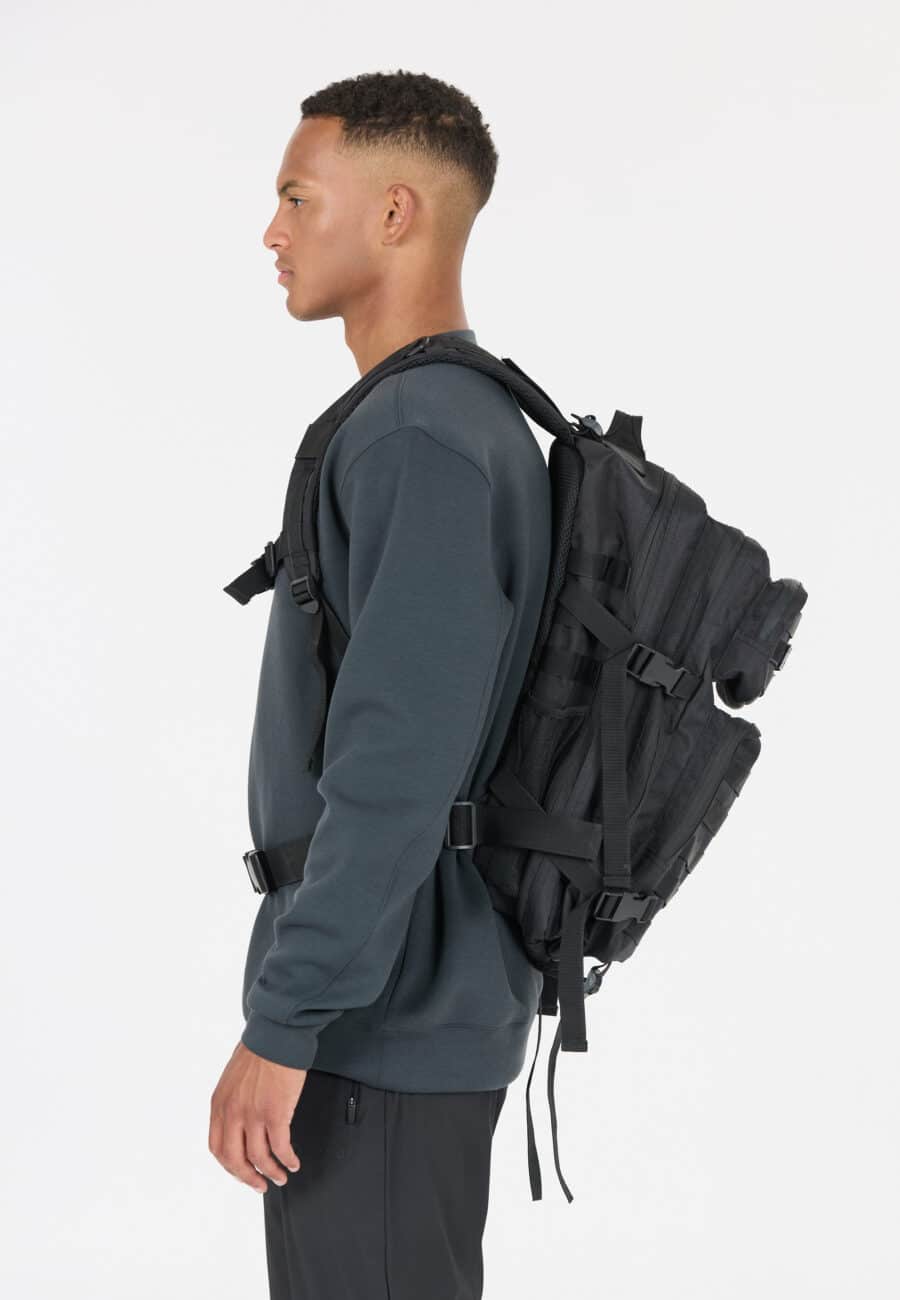 Virtus Macaso Backpack Bag, Black - Image 2