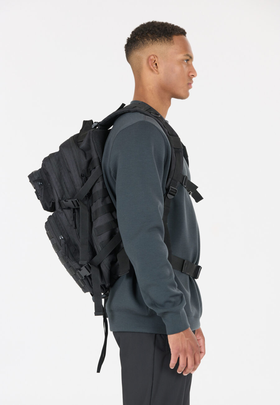 Virtus Macaso Backpack Bag, Black - Image 3