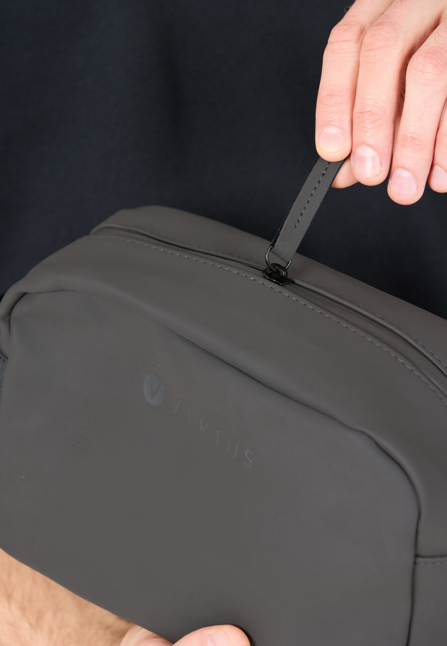 Virtus Kerron Premium Wash Bag, Forged Iron - Image 6