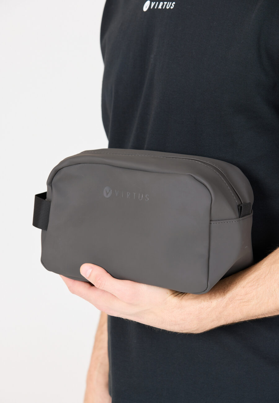 Virtus Kerron Premium Wash Bag, Forged Iron - Image 3