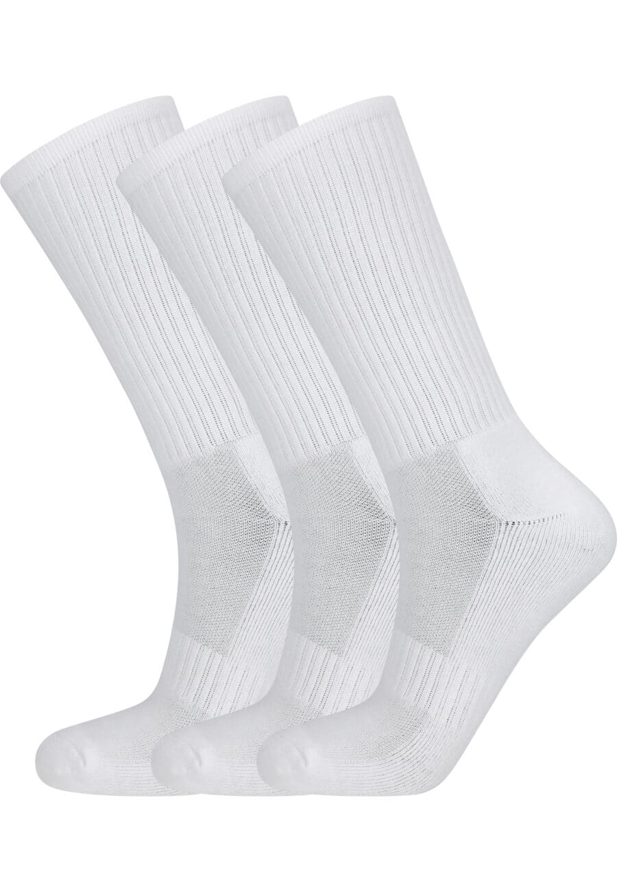 Virtus Wade Socks 3-Pack, White - Image 5