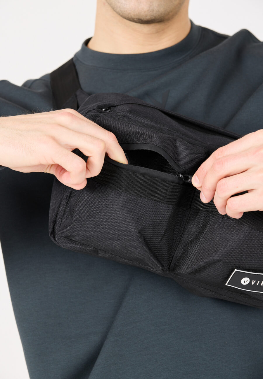 Virtus Malcon Practical Bum Bag, Black - Image 6