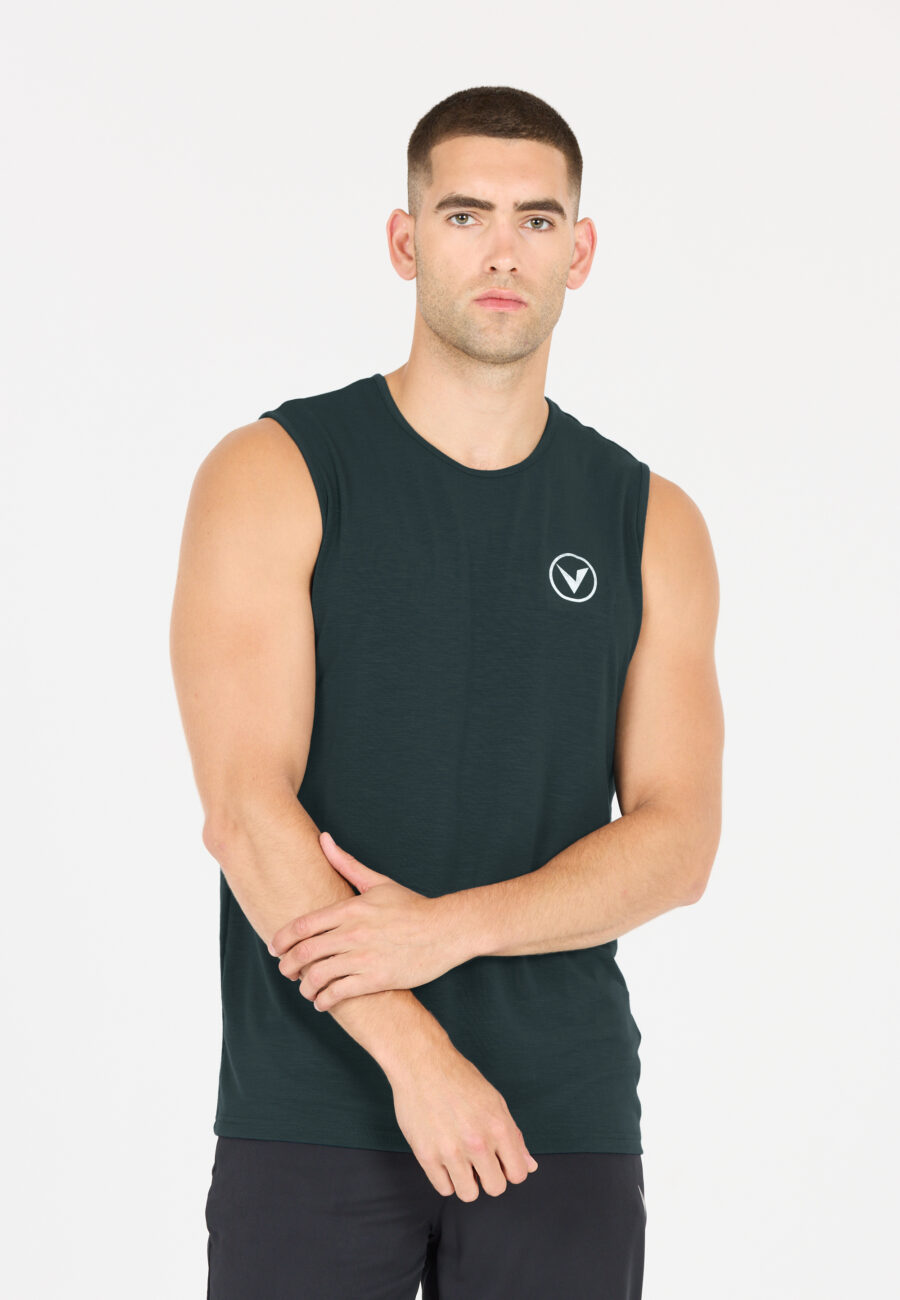 Virtus Jokers V2 Premium Sleeveless Tee, Dusty Forest