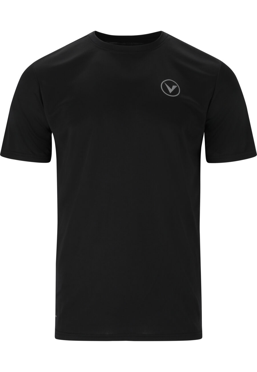Virtus Keso Performance Short Sleeve T-Shirt, Black - Image 9