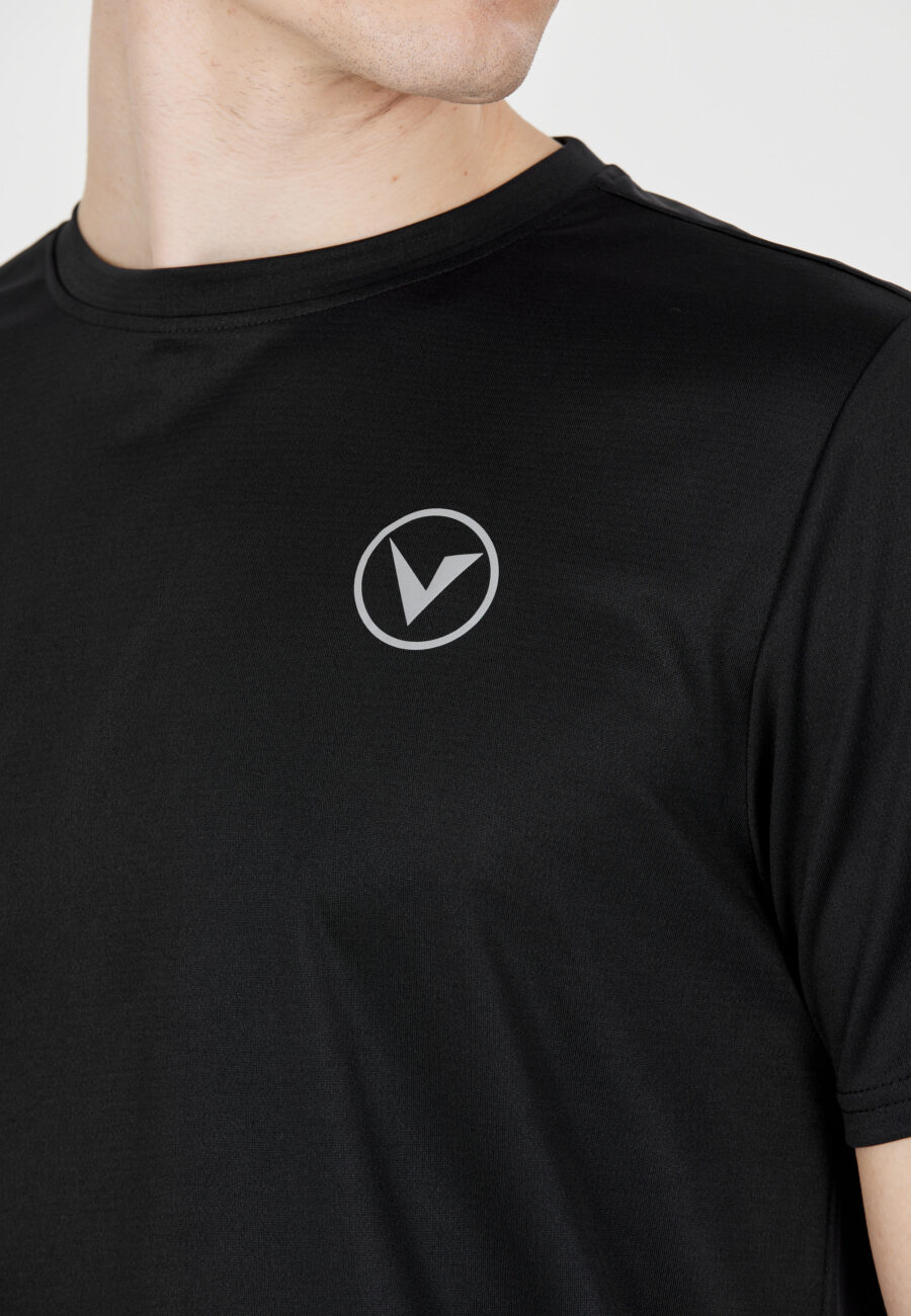 Virtus Keso Performance Short Sleeve T-Shirt, Black - Image 6
