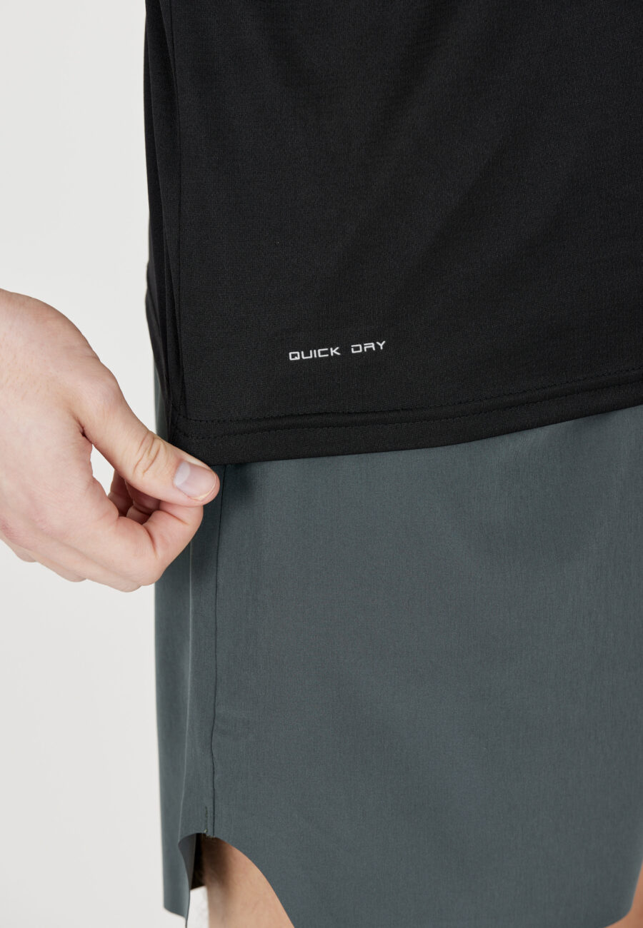 Virtus Keso Performance Short Sleeve T-Shirt, Black - Image 5
