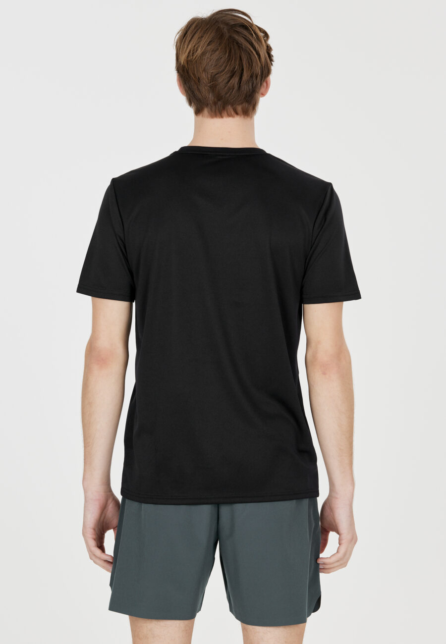 Virtus Keso Performance Short Sleeve T-Shirt, Black - Image 2