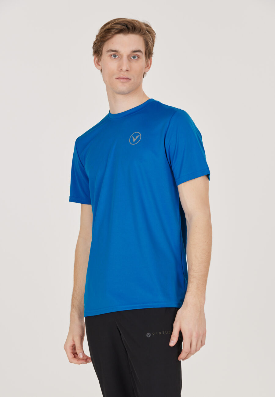 Virtus Keso Performance Short Sleeve T-Shirt, Directoire Blue - Image 3