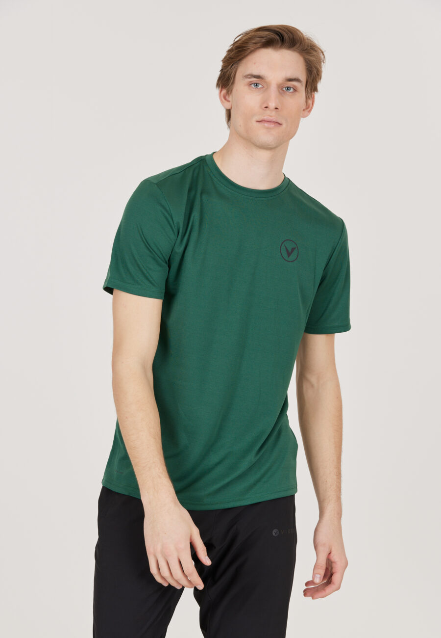 Virtus Keso Performance Short Sleeve T-Shirt, Bistro Green