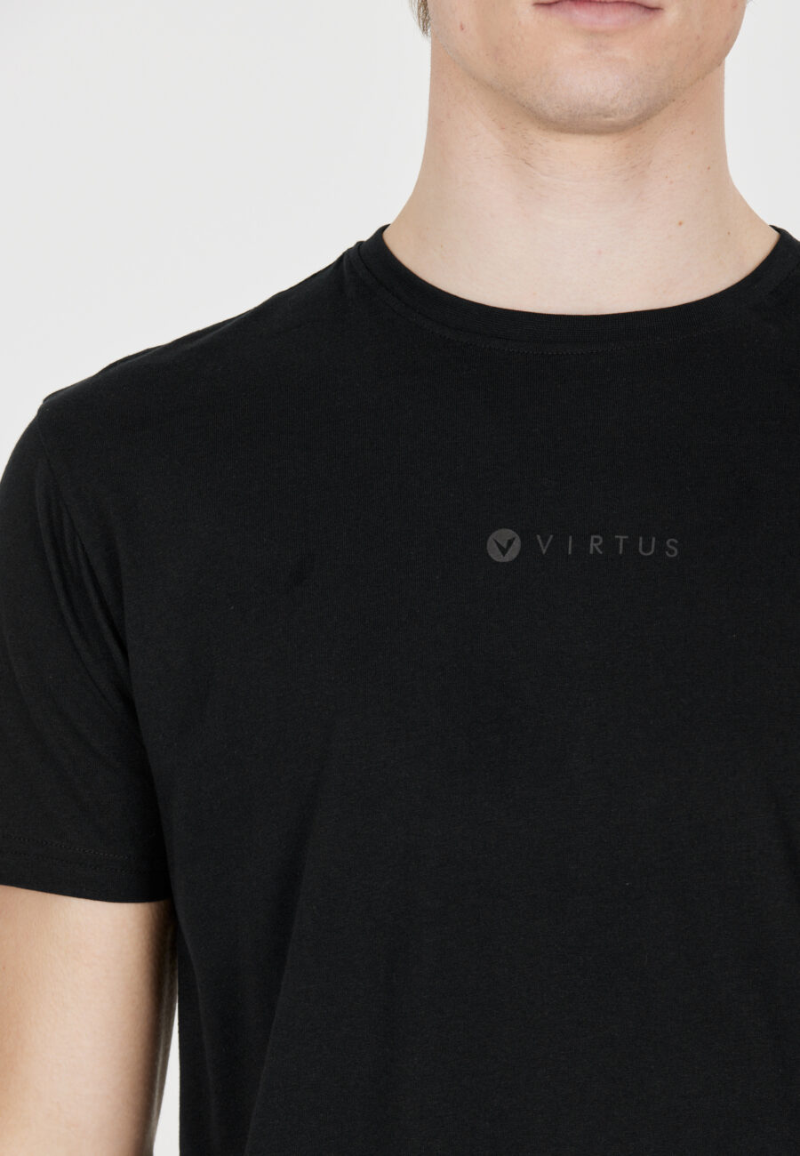 Virtus Vamod Comfort Blend T-shirt, Black - Image 4