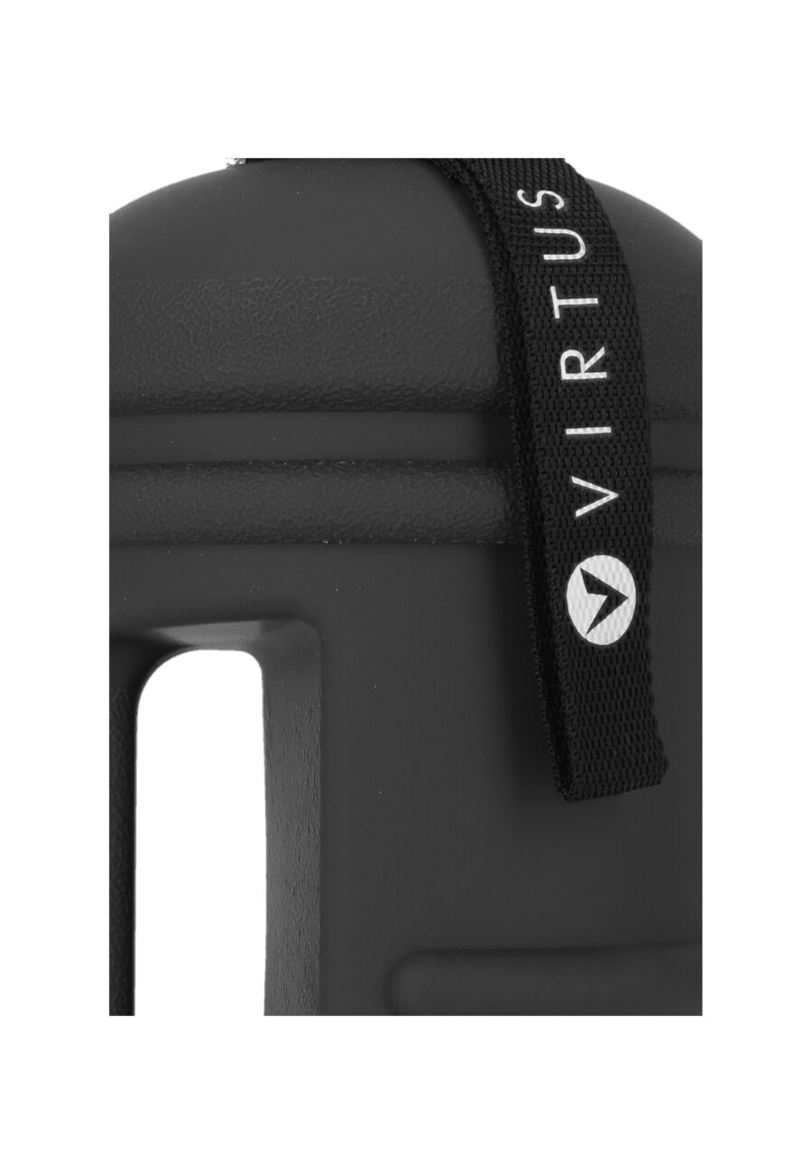 Virtus Aubrey Soft Coated Sports Bottle, Black - Image 2