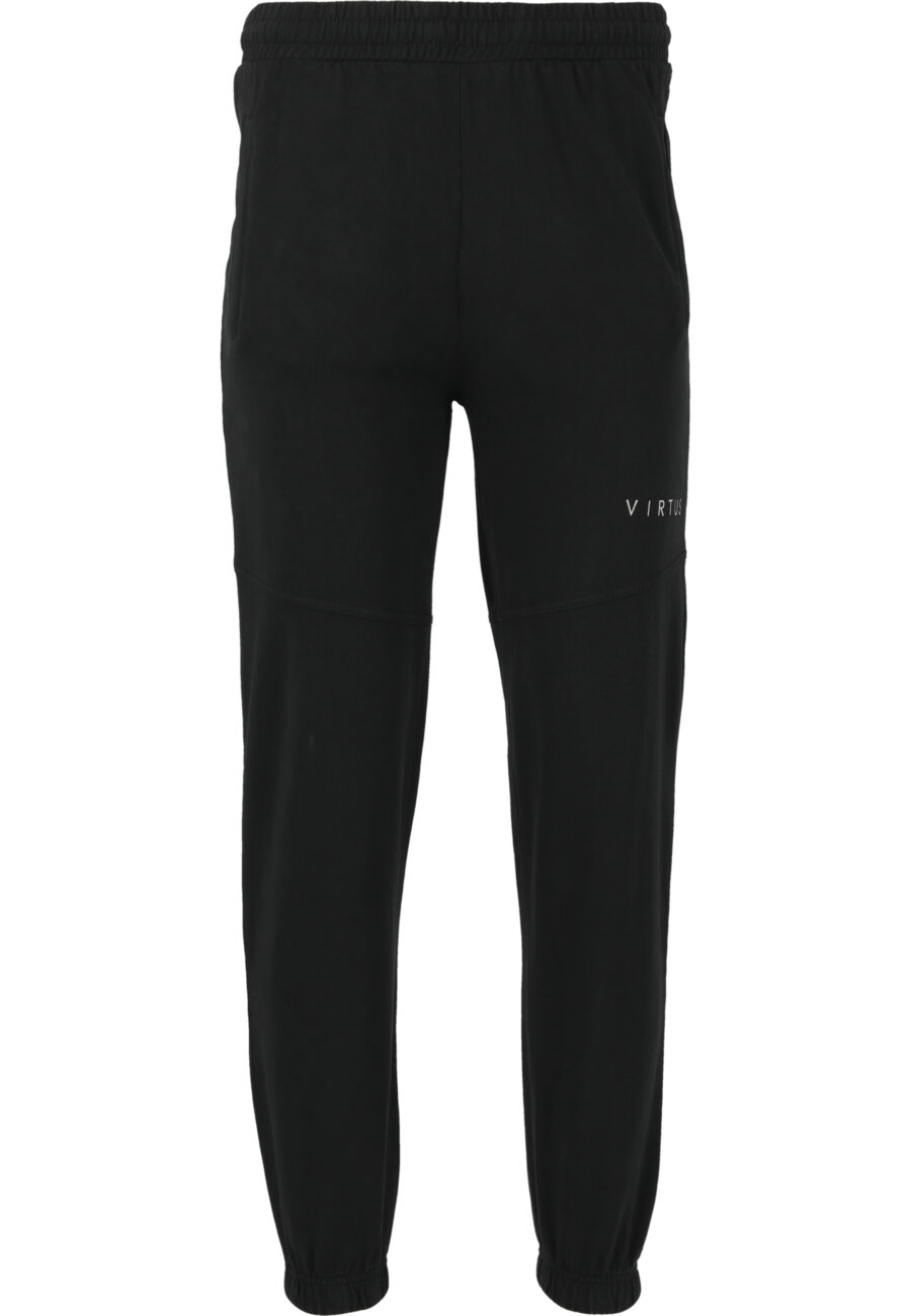 Virtus Bold Comfort Cotton Pants, Black - Image 9