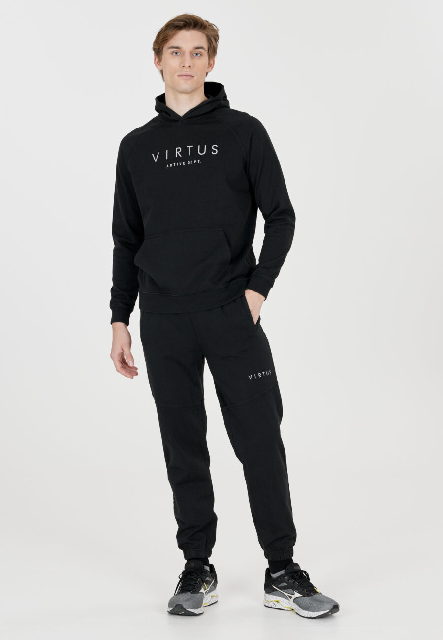 Virtus Bold Comfort Cotton Pants, Black