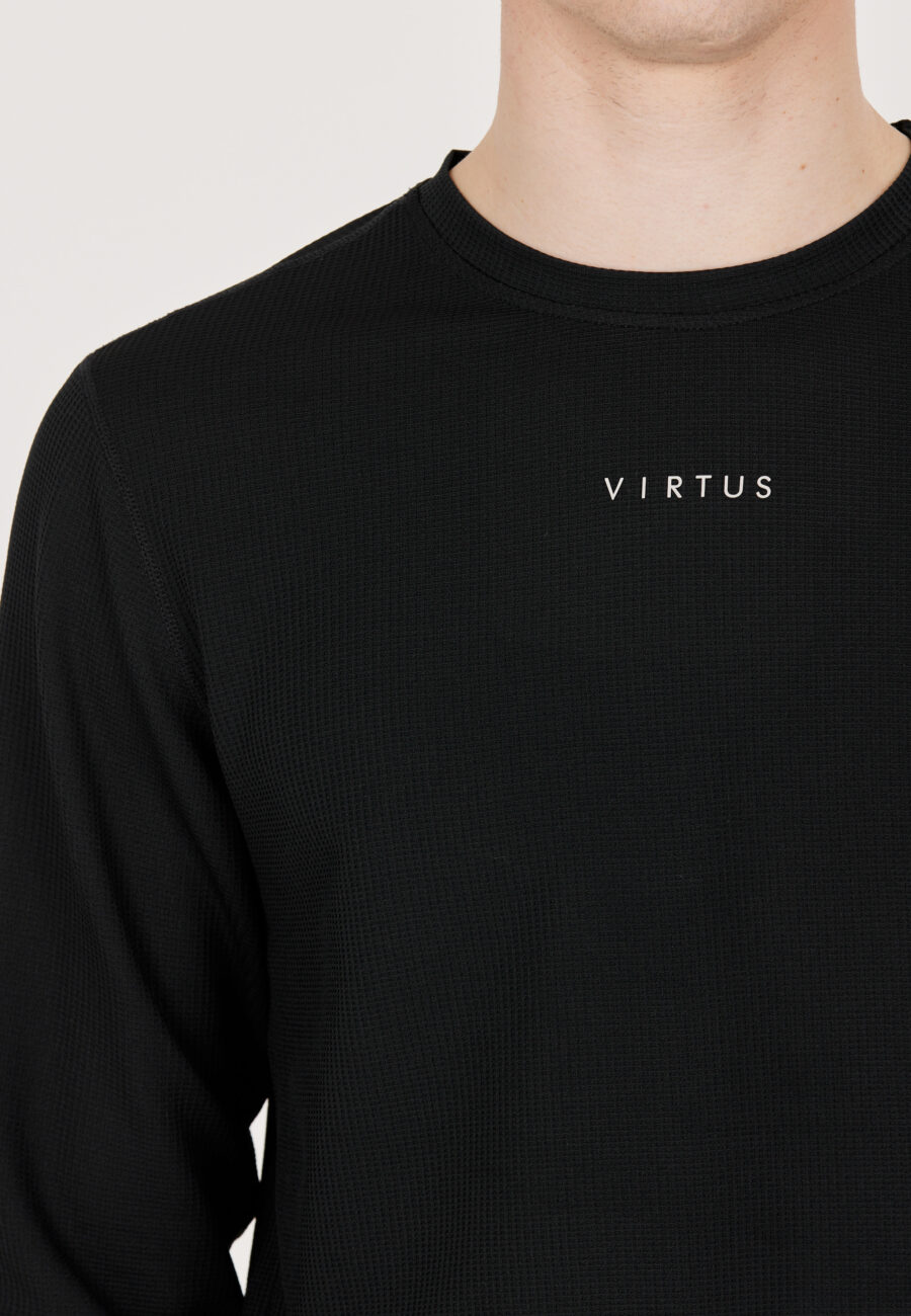 Virtus Besto Long Sleeve T-Shirt, Black - Image 4