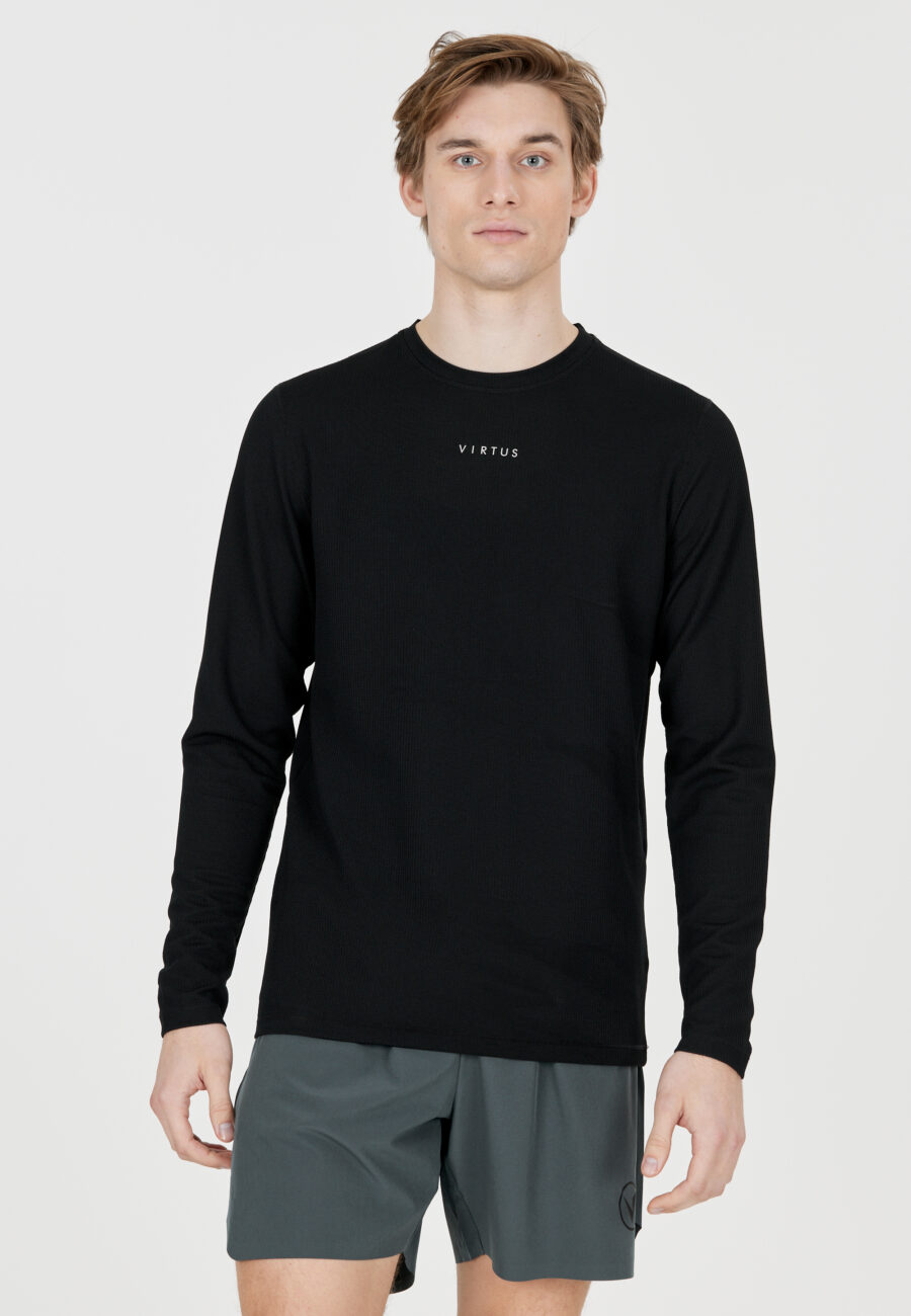 Virtus Besto Long Sleeve T-Shirt, Black