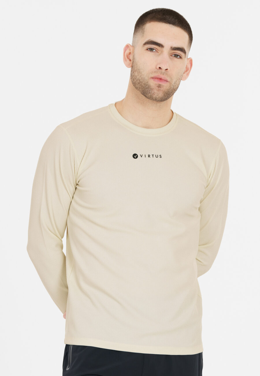 Virtus Besto Long Sleeve T-Shirt, Vaporous Gray - Image 3