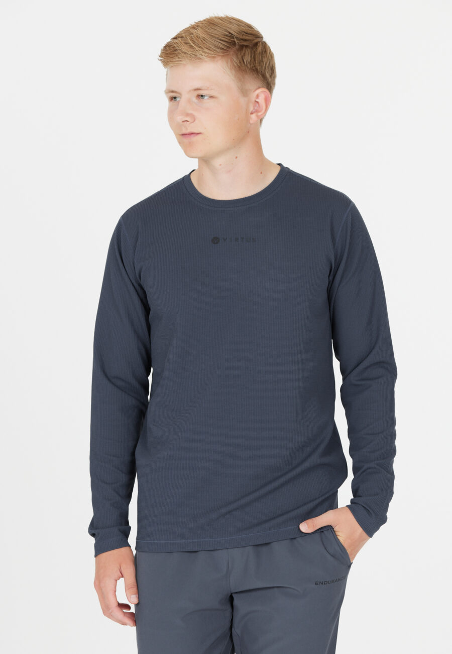 Virtus Besto Long Sleeve T-Shirt, Blue Nights - Image 3