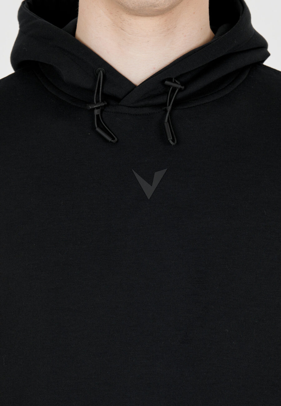 Virtus Taro Technical Hoody Sweatshirt, Black - Image 6