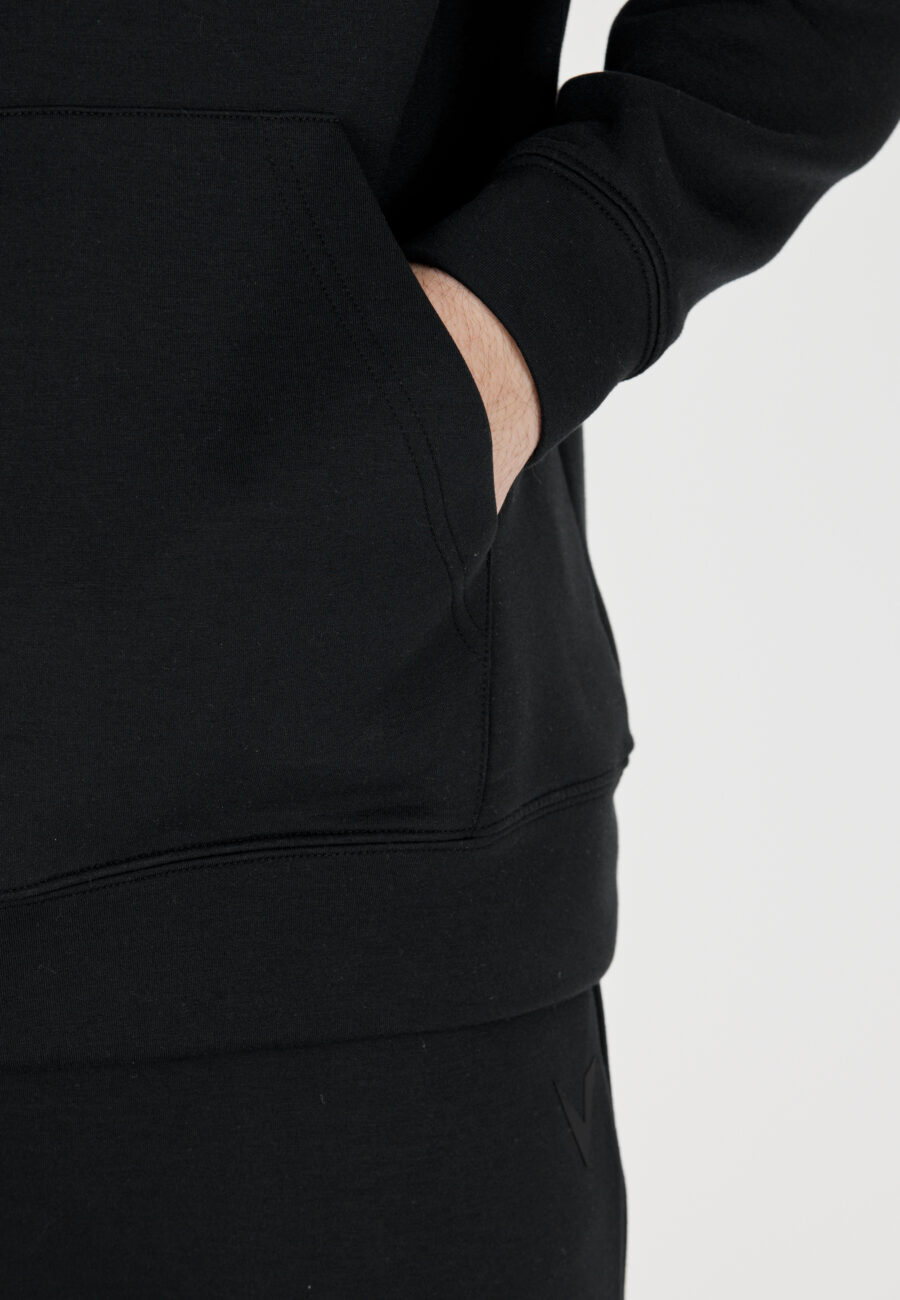Virtus Taro Technical Hoody Sweatshirt, Black - Image 5