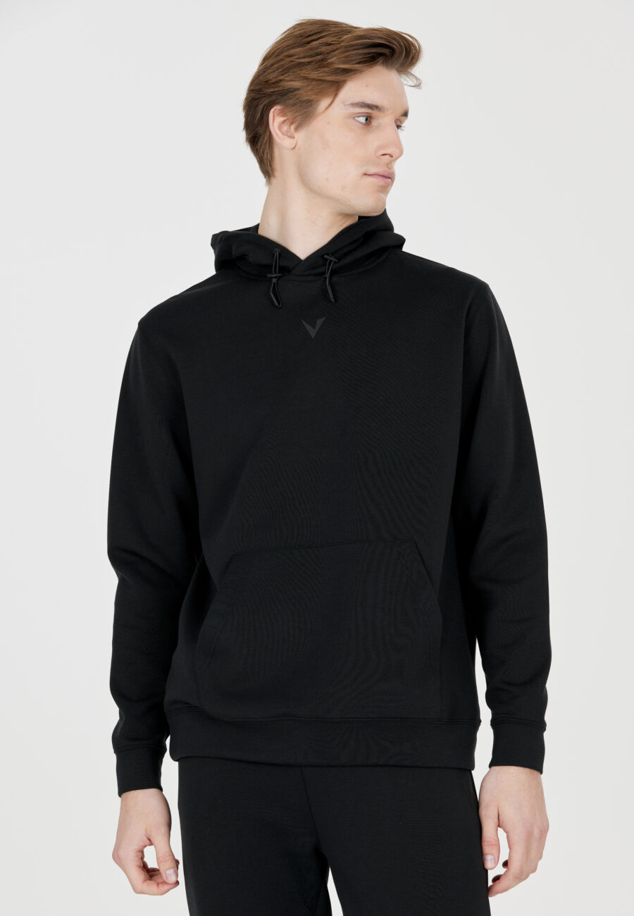 Virtus Taro Technical Hoody Sweatshirt, Black - Image 3