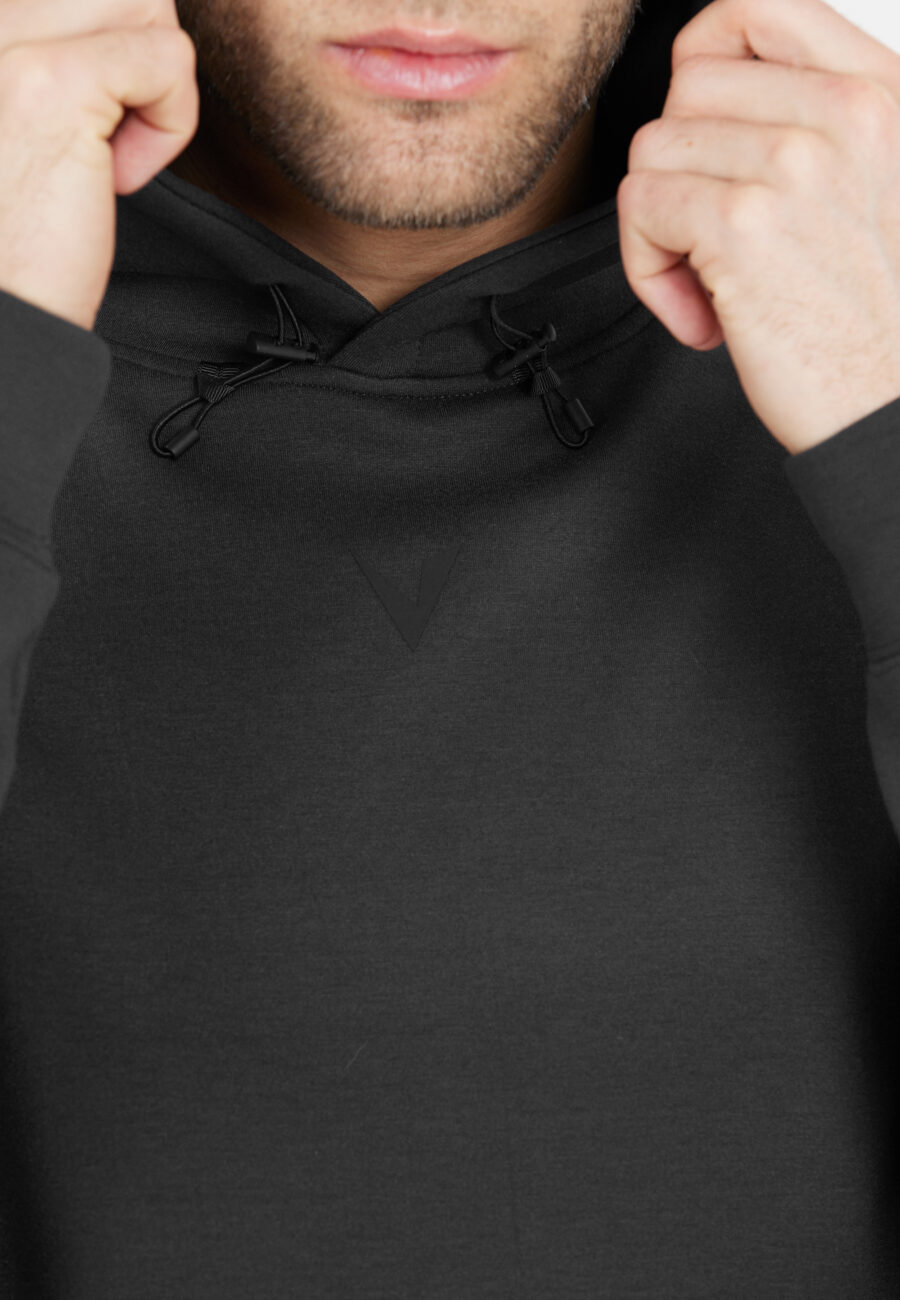 Virtus Taro Technical Hoody Sweatshirt, Woodland Gray - Image 7