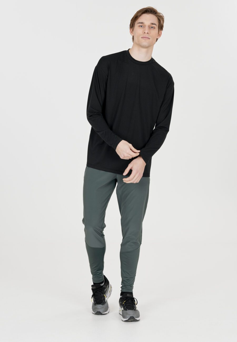 Virtus Roger Hyperstretch Long Sleeve T-Shirt, Black - Image 4