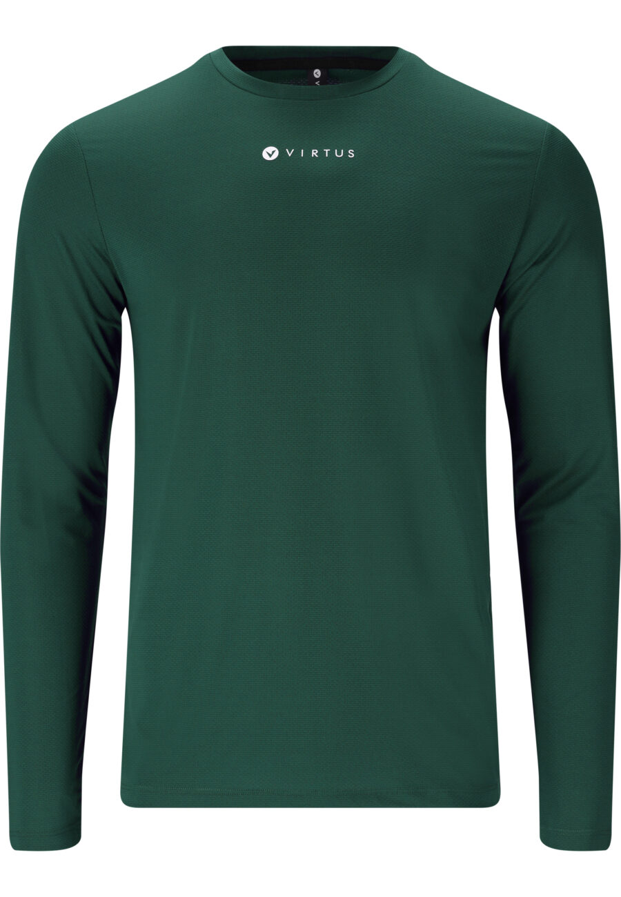 Virtus Roger Hyperstretch Long Sleeve T-Shirt, Sea Moss - Image 9