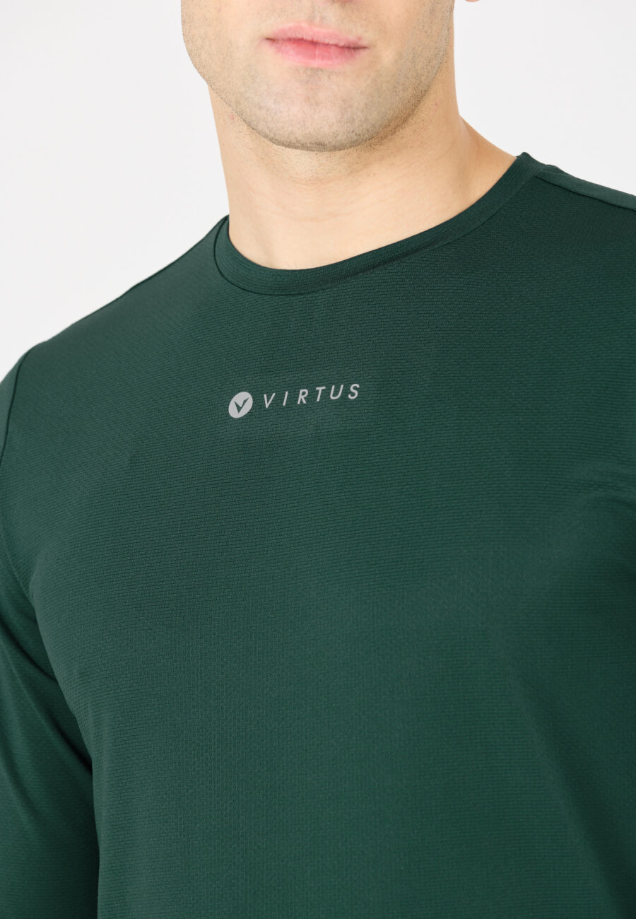 Virtus Roger Hyperstretch Long Sleeve T-Shirt, Sea Moss - Image 6
