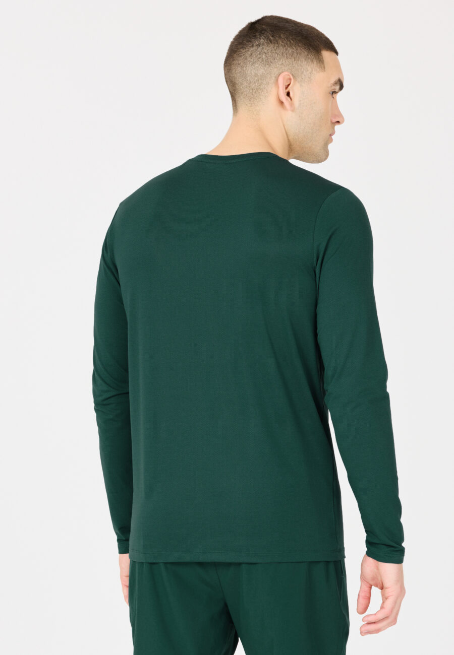 Virtus Roger Hyperstretch Long Sleeve T-Shirt, Sea Moss - Image 2