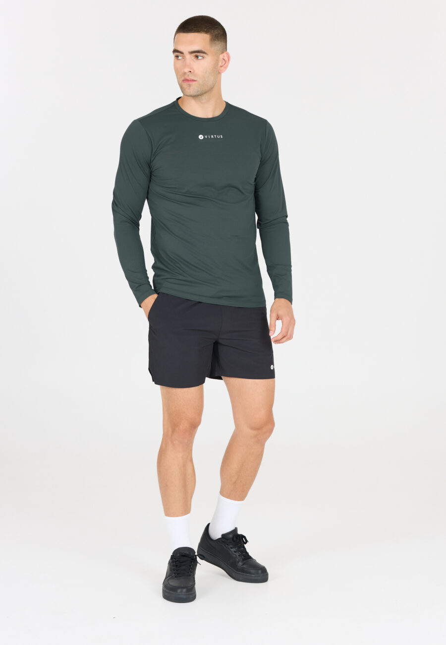 Virtus Roger Hyperstretch Long Sleeve T-Shirt, Dusty Forest - Image 5