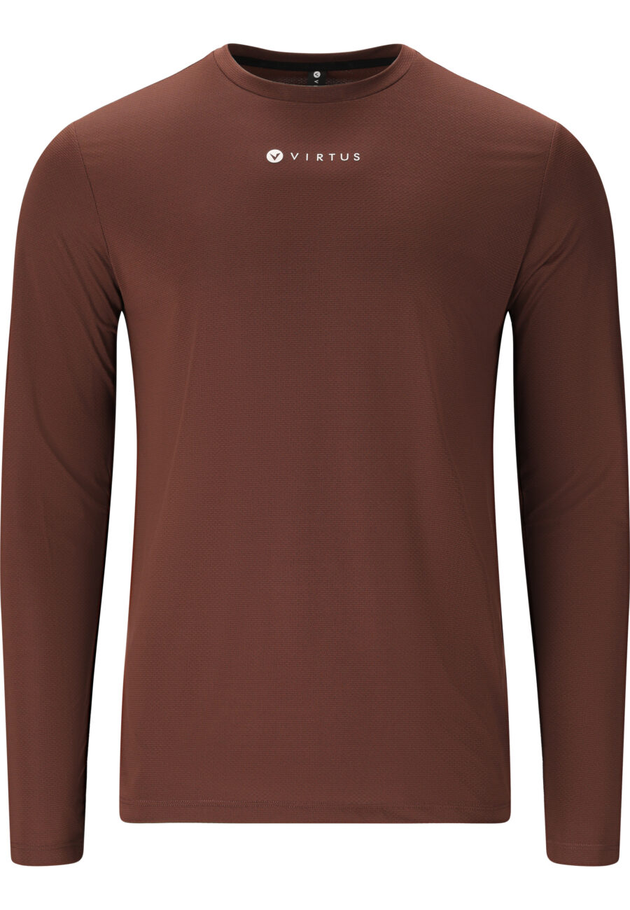 Virtus Roger Hyperstretch Long Sleeve T-Shirt, Puce - Image 9