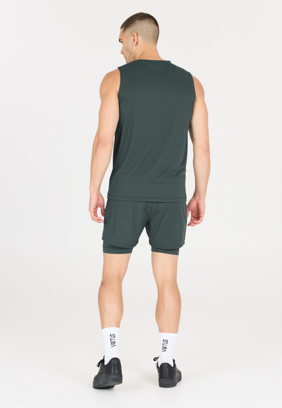 Virtus Roger Hyperstretch Sleeveless Tee, Dusty Forest - Image 4