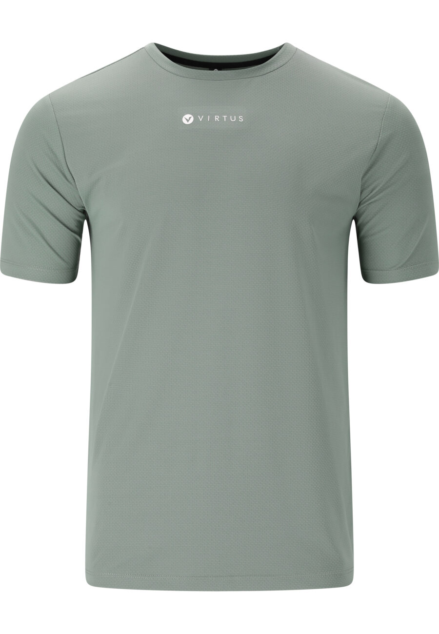 Virtus Roger Hyperstretch Performance Tee, Stormy Sea - Image 4