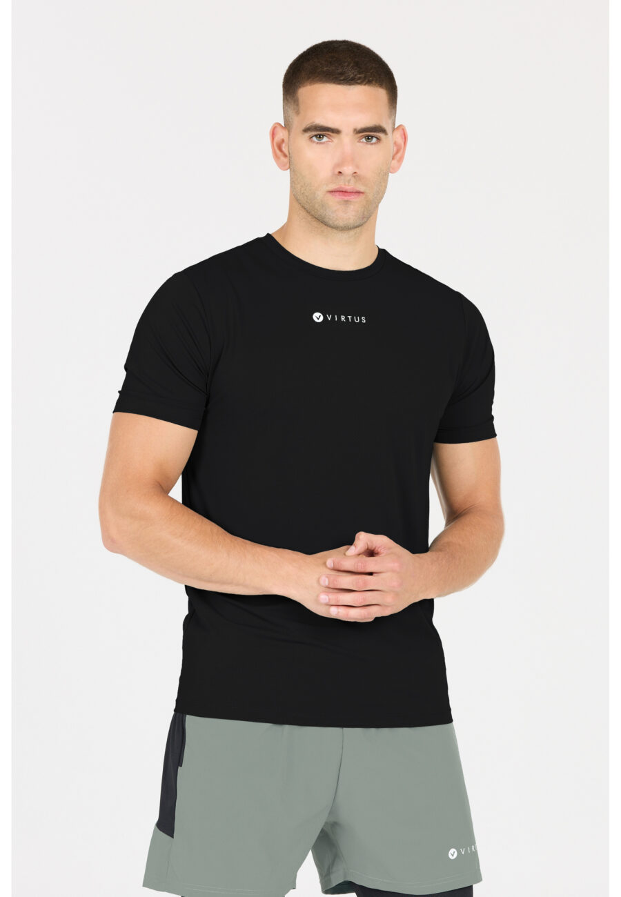 Virtus Roger Hyperstretch Performance Tee, Black - Image 3