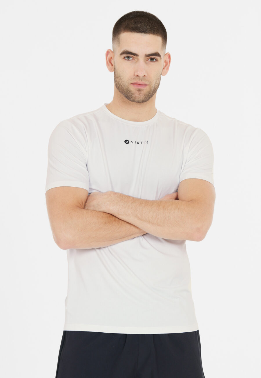 Virtus Roger Hyperstretch Performance Tee, White - Image 7
