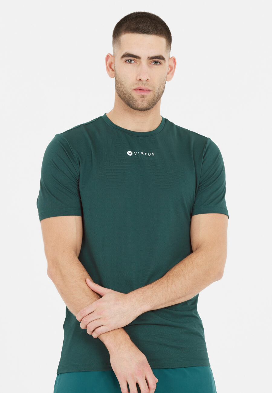 Virtus Roger Hyperstretch Performance Tee, Sea Moss - Image 3