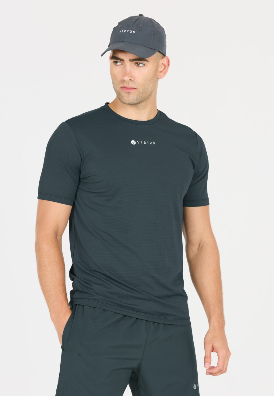 Virtus Roger Hyperstretch Performance Tee, Dusty Forest - Image 3