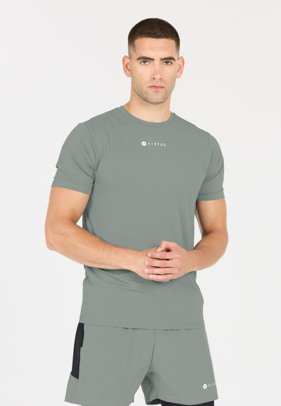 Virtus Roger Hyperstretch Performance Tee, Stormy Sea - Image 6