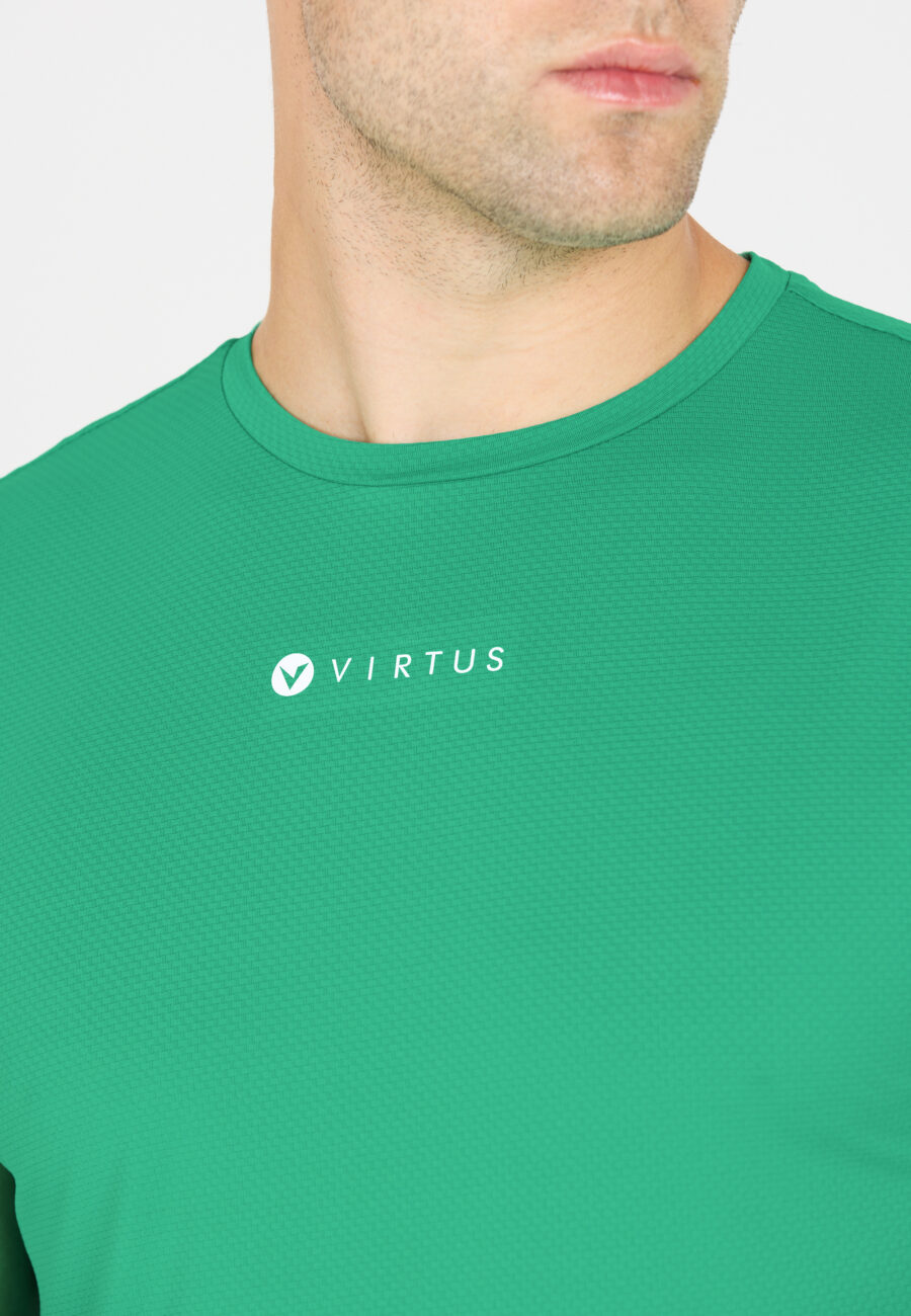 Virtus Roger Hyperstretch Performance Tee, Jade - Image 6