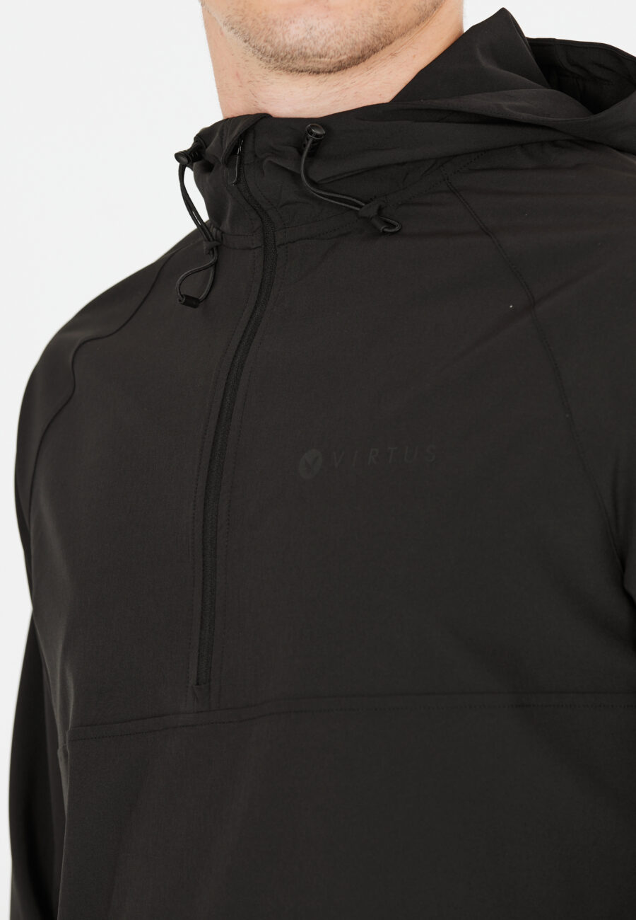 Virtus Corry Functional Jacket with Hood, Black - Image 7