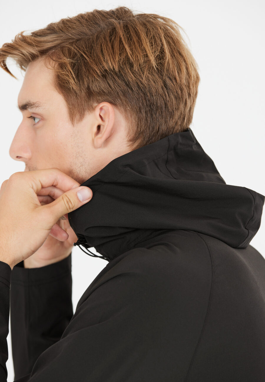 Virtus Corry Functional Jacket with Hood, Black - Image 6