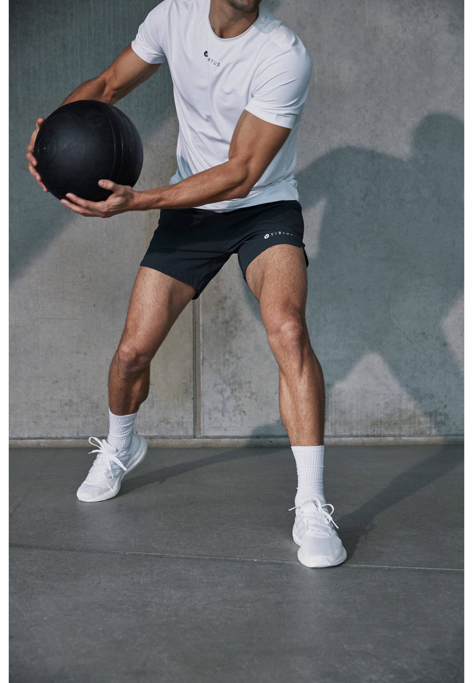 Virtus Roger Hyperstretch Performance Tee, White - Image 2