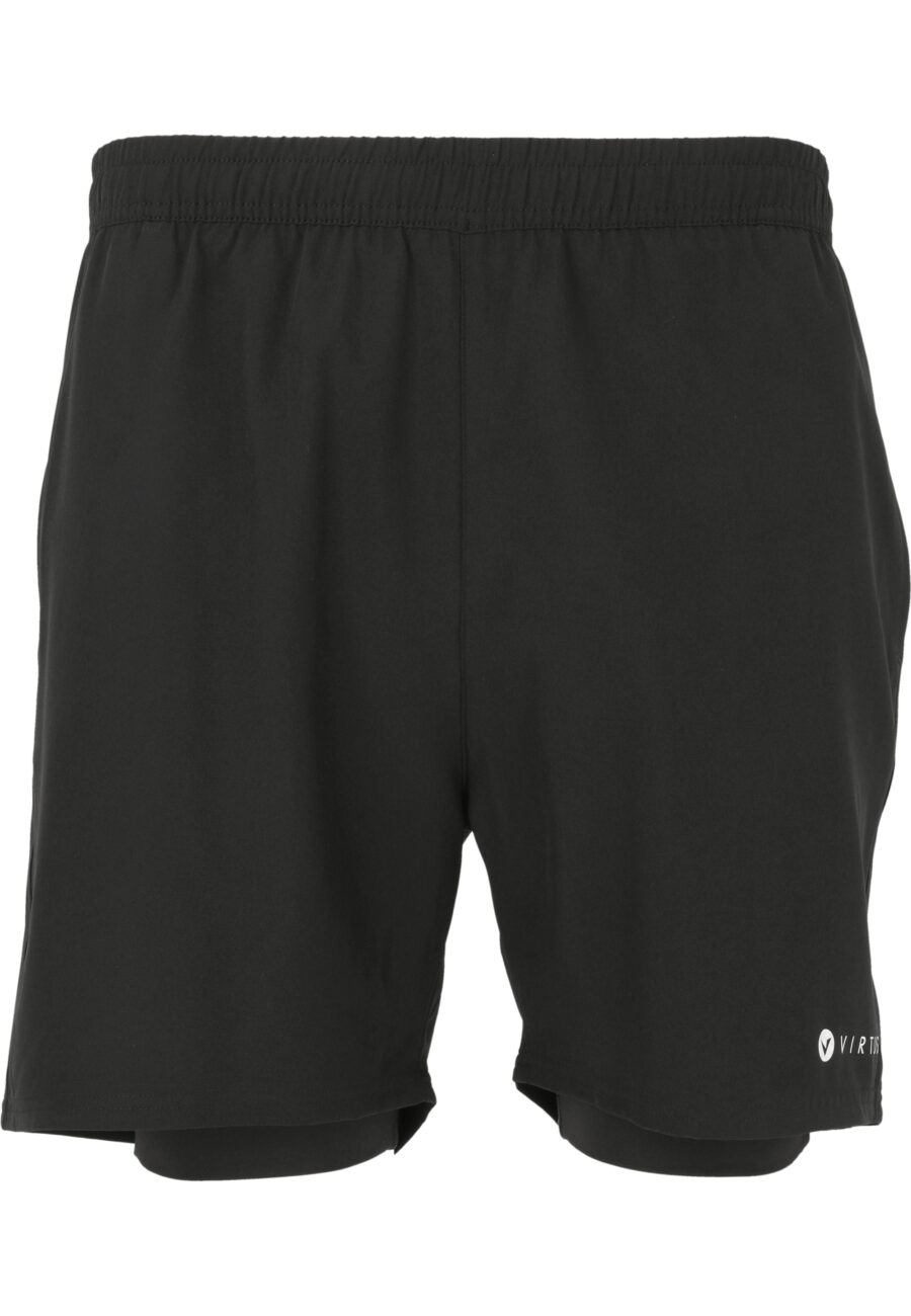 Virtus Zayne Versatile 2-in-1 Shorts, Black - Image 6