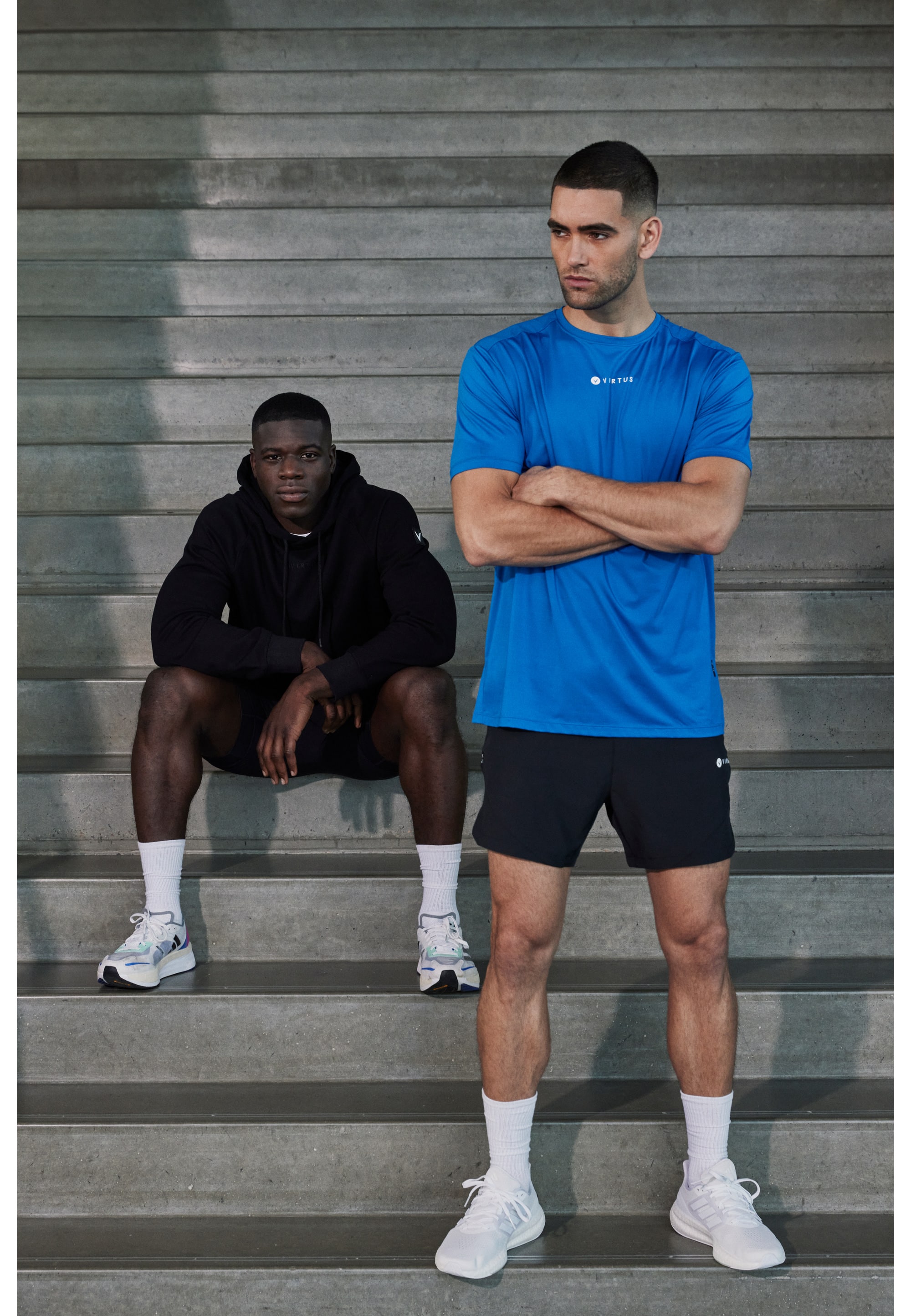 Virtus Zayne Versatile 2-in-1 Shorts, Black - Image 5