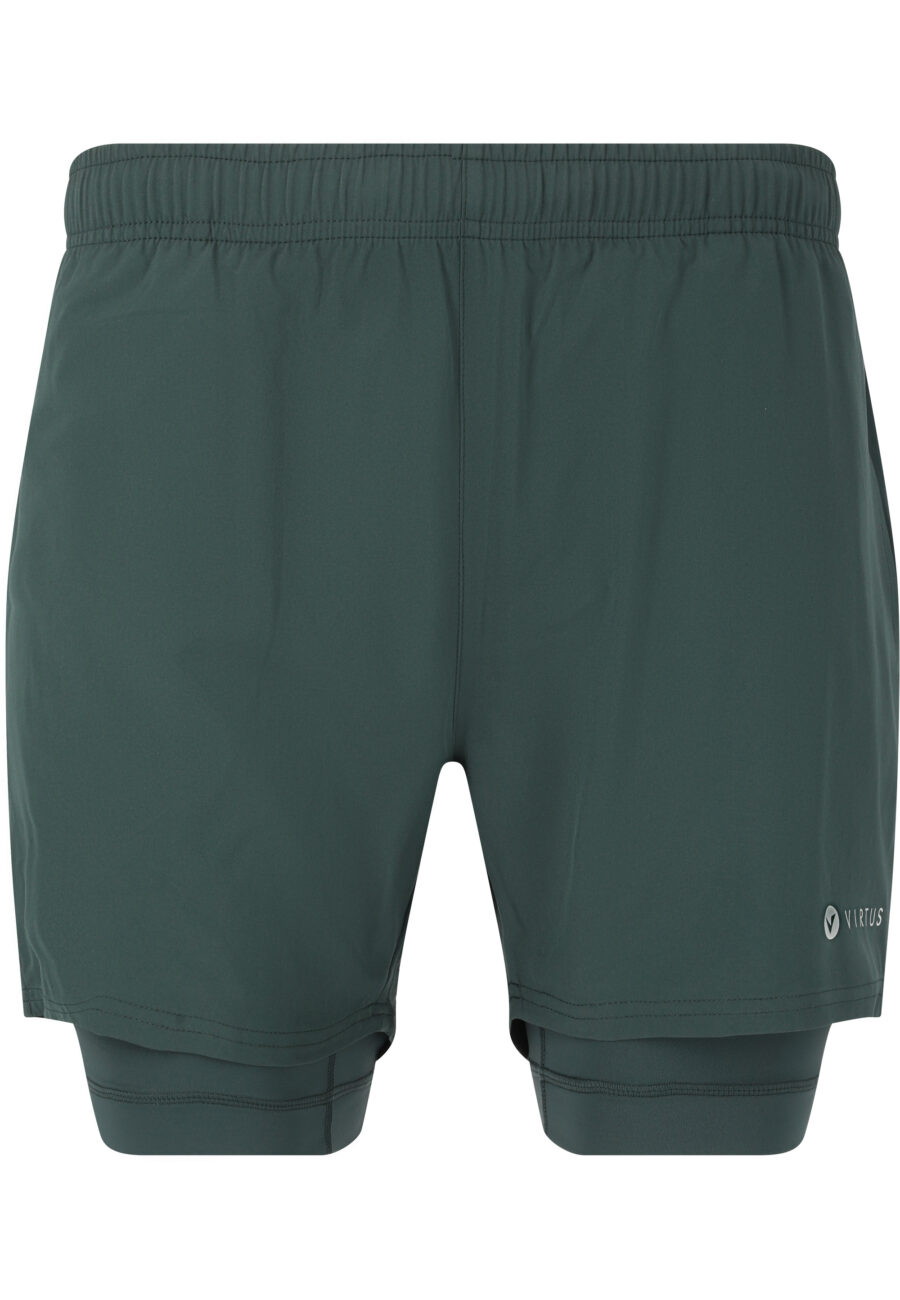 Virtus Zayne Versatile 2-in-1 Shorts, Dusty Forest - Image 10