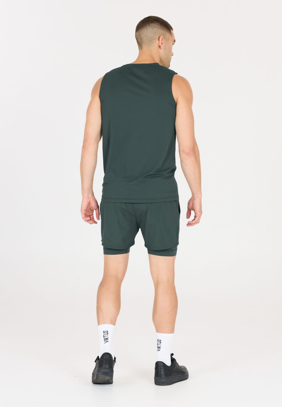 Virtus Zayne Versatile 2-in-1 Shorts, Dusty Forest - Image 7