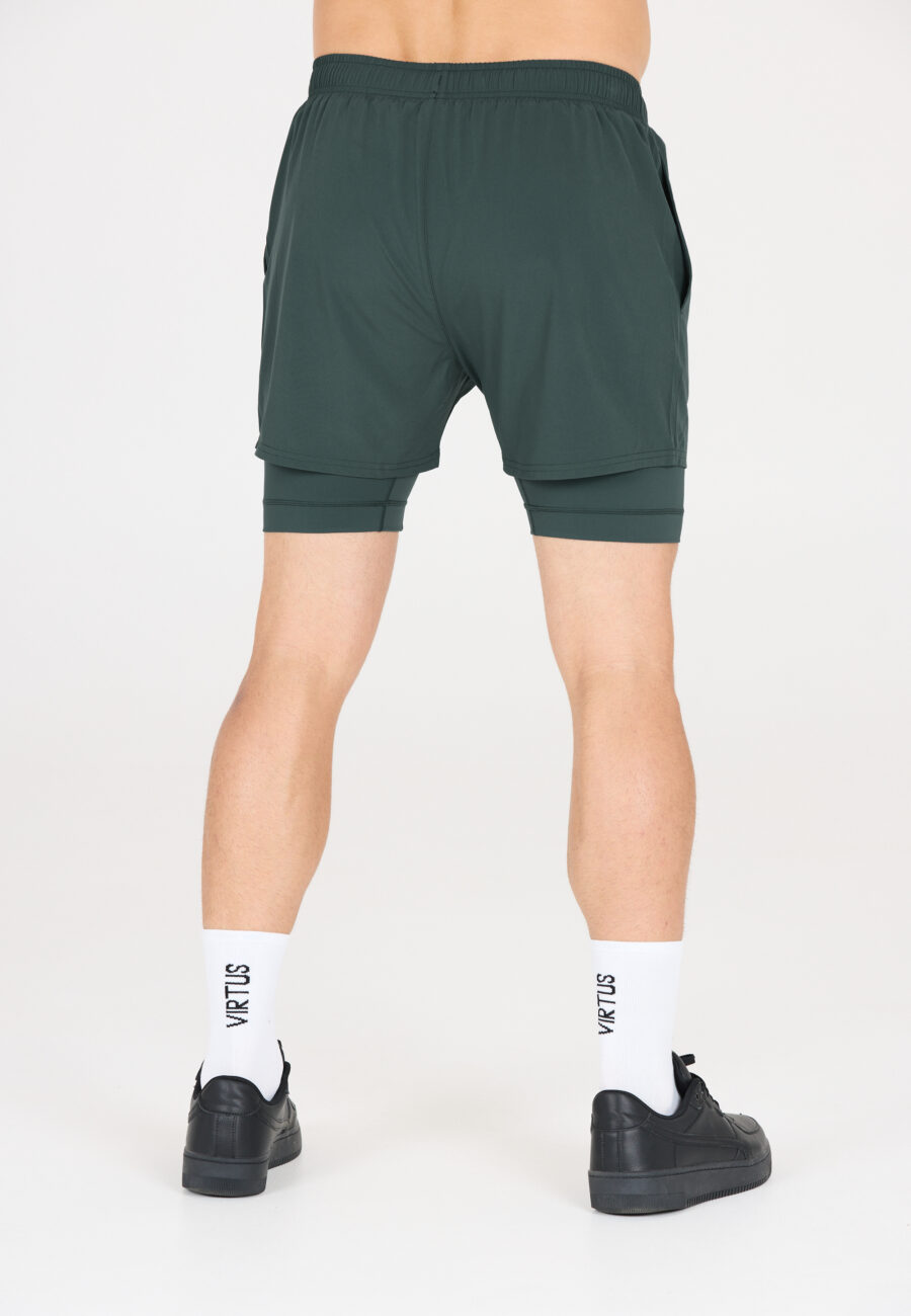 Virtus Zayne Versatile 2-in-1 Shorts, Dusty Forest - Image 9