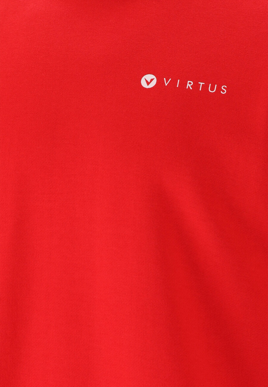 Virtus Dereck Eco-Friendly Crew Neck Sweatshirt, Tomato - Image 7