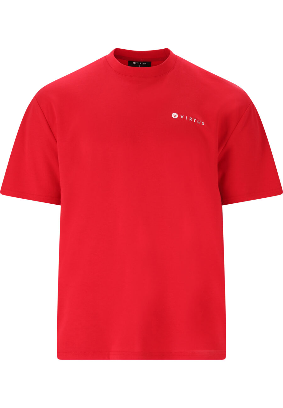 Virtus Dereck Short Sleeve T-shirt, Tomato - Image 9