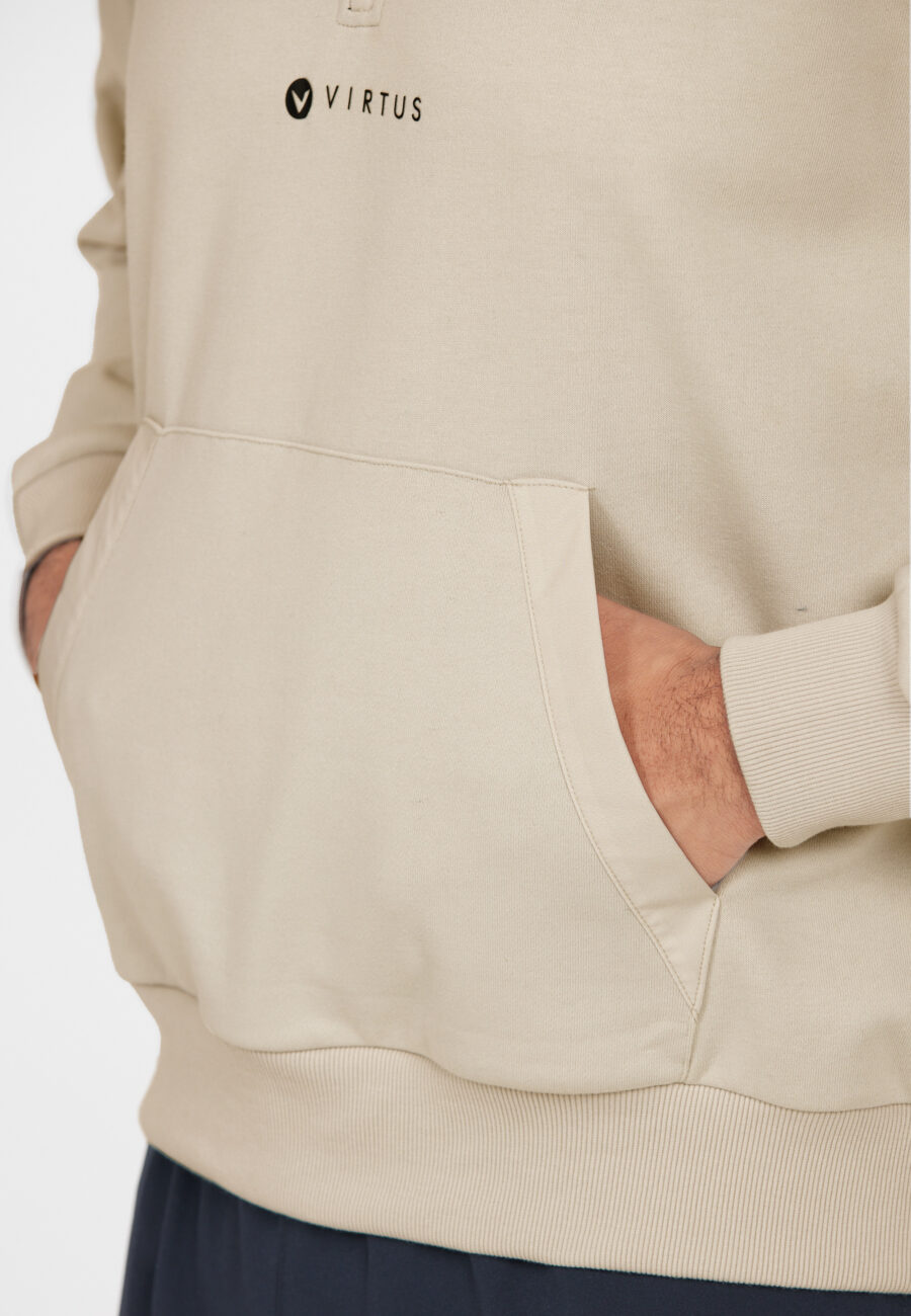 Virtus Willard Technical Hoody Sweatshirt, Moonstruck - Image 8